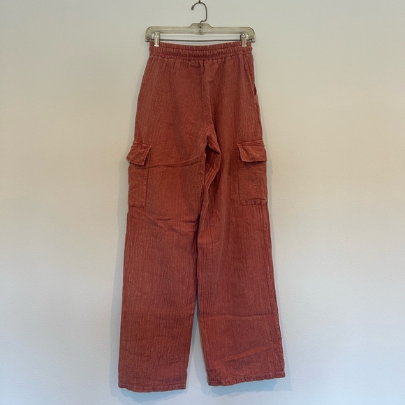 Cute canvas pants w/ cargo pockets - Picture 4 of 6